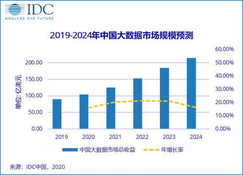 2020中國大數據市場 規模突破百億美元，服務模式引領增長新紀元
